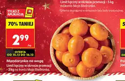 Biedronka Mandarynka na wagę oferta