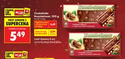 Biedronka Czekolada Nussbeisser, 100 g oferta