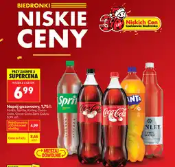 Biedronka Napój gazowany 1,75 L oferta