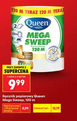 Biedronka Ręcznik papierowy Queen Mega Sweep oferta