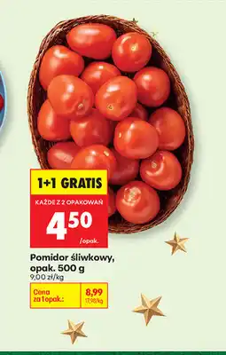 Biedronka Pomidor śliwkowy, opak. 500 g oferta