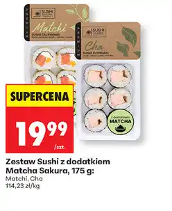 Biedronka Zestaw Sushi z dodatkiem Marcha Sakuro, 175 g oferta