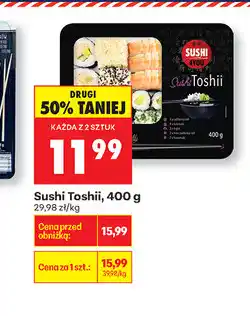 Biedronka Sushi Toshii oferta