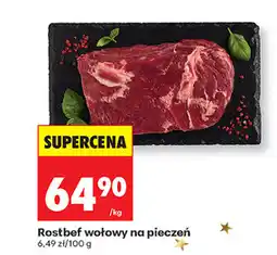 Biedronka Rostbef wołowy na pieczeń oferta