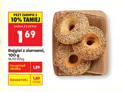 Biedronka Bajgiel z ziarnami oferta
