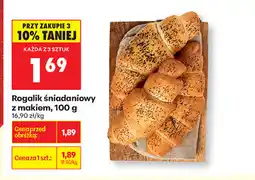 Biedronka Rogalik śniadaniowy z makiem oferta