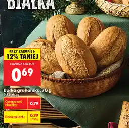 Biedronka Bułka grahamka oferta