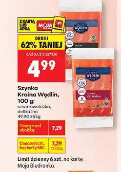 Biedronka Szynka Kraina Wędlin oferta