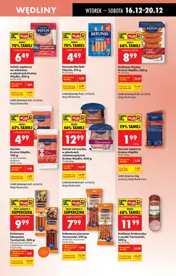 Biedronka kabanosy klasyczne tarczyński oferta