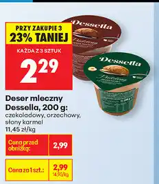 Biedronka Deser mleczny Dessella oferta