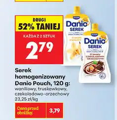 Biedronka Serek homogenizowany Danio Puch oferta