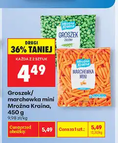 Biedronka Groszek/marchewka mini Mroźna Kraina oferta