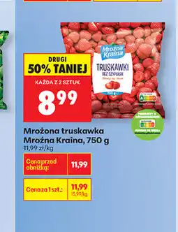 Biedronka Mrożona truskawka oferta