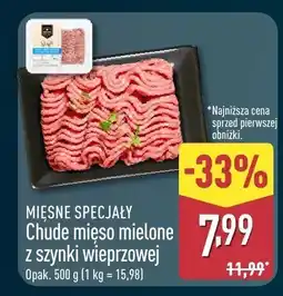 ALDI Chude mięso mielone z szynki czerwonej MIĘSNE SPECJAŁY oferta