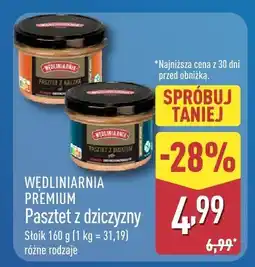 ALDI Pasztet z dziczyzny WĘDLINIARNIA PREMIUM oferta