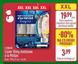 ALDI Filety śledziowe a la Matias klasyczne Lisner XXL oferta