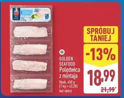 ALDI Poledwica z mintaja Golden Seafood oferta