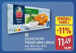 ALDI Paluszki rybne z dorsza Golden Seafood oferta