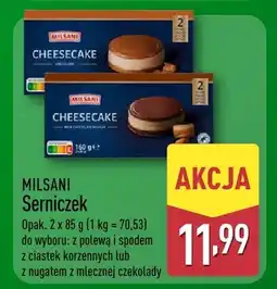 ALDI Serniczek Cheesecake MILSANI oferta