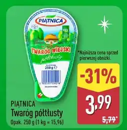 ALDI Twaróg półtłusty Piątnica PIĄTNICA oferta