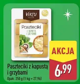 ALDI Paszteciki z kapustą i grzybami VIRTU oferta