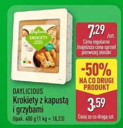 ALDI Krokiety z kapustą i grzybami Daylicious oferta