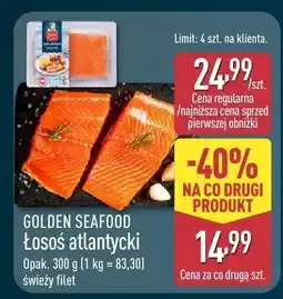 ALDI Łosoś atlantycki świeży filet GOLDEN SEAFOOD oferta