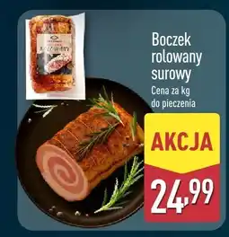 ALDI Boczek rolowany surowy Aldi oferta