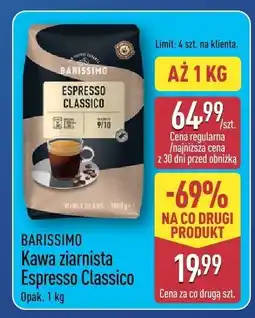 ALDI Kawa ziarnista Espresso Classico BARISSIMO oferta