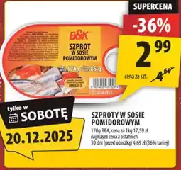 Arhelan Szproty w sosie pomidorowym ZM Rolimpex oferta