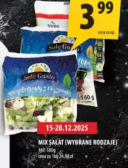 Arhelan Mix sałat (wybrane rodzaje) Sole Gusto oferta