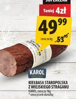 Arhelan Kiełbasa staropolska z wiejskiego straganu Karol oferta