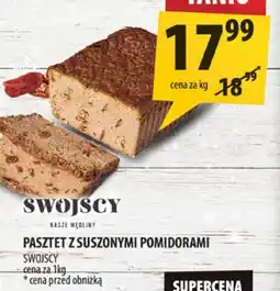 Arhelan Pasztet z suszonymi pomidorami Swojscy oferta