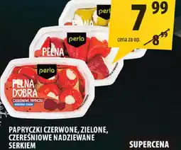 Arhelan Papryczki czerwone, zielone, czeresniowe nadziewane serkiem Perla oferta