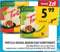 Arhelan Tortilla 4x25cm, 8x20cm (cały asortyment) Develey oferta