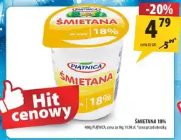Arhelan Śmietana 18% Piątnica oferta