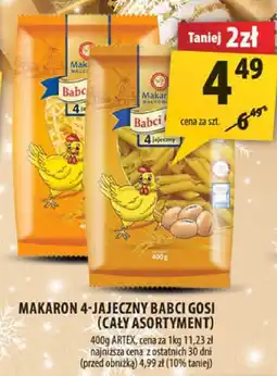 Arhelan Makaron 4-jajeczny Babci Gosi (cały asortyment) oferta