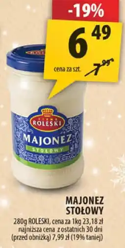 Arhelan Majonez stołowy Roleski oferta