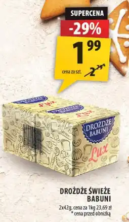 Arhelan Drożdże świeże Babuni oferta