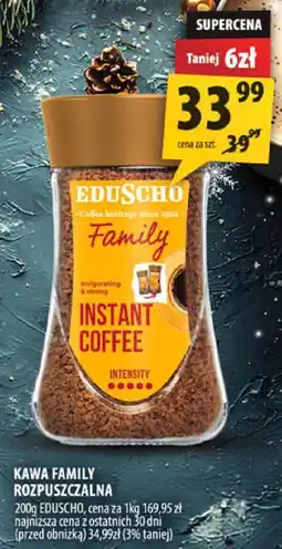 Arhelan Kawa Family rozpuszczalna Instant Coffee Eduscho oferta