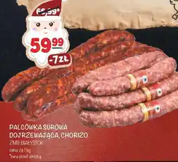 Arhelan Kiełbasa palcówka surowa dojrzewająca chorizo ZMB Białystok oferta