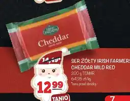 Arhelan Ser żółty Irish Farmers Cheddar Mild Red Temar oferta