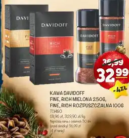 Arhelan Kawa Davidoff Rich rozpuszczalna 100g oferta