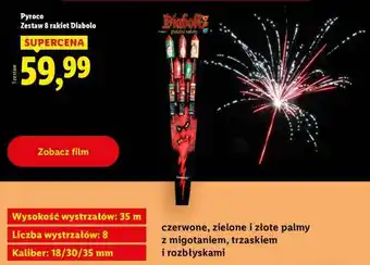 Pyroco Zestaw 8 rakiet Diabolo