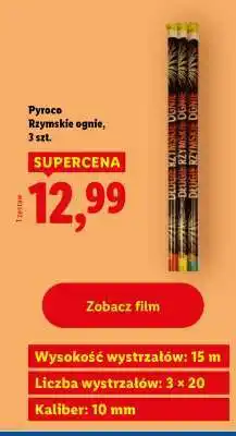 Pyroco Rzymskie ognie, 3 szt