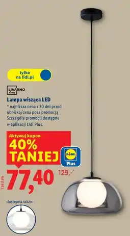 Lidl Lampa wisząca LED oferta