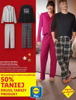 Lidl Esmara/Esmara Men/ Mexx PIżamy dla niej i dla niego oferta