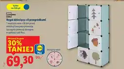 Lidl Regał dziecięcy z 8 przegródkami oferta