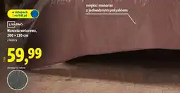 Lidl Narzuta welurowa 200 x 220 cm oferta