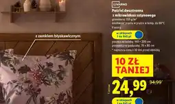 Lidl Pościel dwustronna z mikrowłókna satynowego 140x200 cm oferta